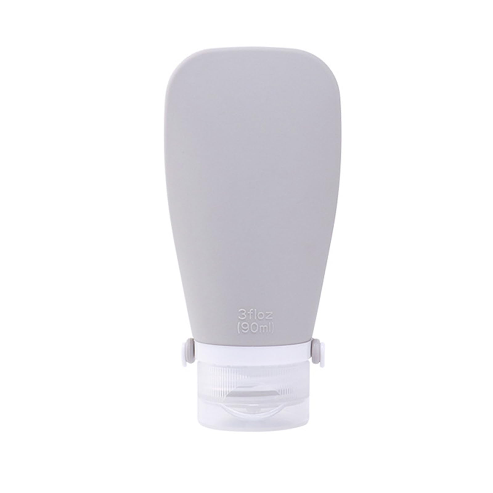 Maxtonser Silicone Travel Bottle Leak Proof Refillable Squeeze Containers Small Empty Travel Size Bottle for Shampoo 60/90ml