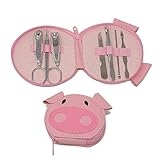 yueton Cute Lovely Macarons Nail Scissors Nail Clippers with Ball Chain