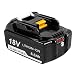 Produktbild Boetpcr BL1860B 18V 5,5 Ah Lithium Ersatzakkus werkzeug akku für Makita BL1860B BL1860 BL1850B BL1850 BL1840B BL1840 BL1830B BL1830 BL1820 LXT-400 mit Indikator