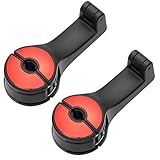 Autohakengröße: 120 mm * 55 mm * 30mm, aus hochwertigem Kunststoff, robust und langlebig, mit einer guten Tragfähigkeit von bis zu 15 kg, kann mit Sicherheit verwendet werden.