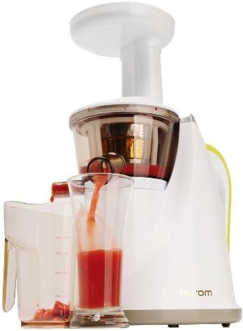 Hurom SJ-200B Slow Juicer in operation