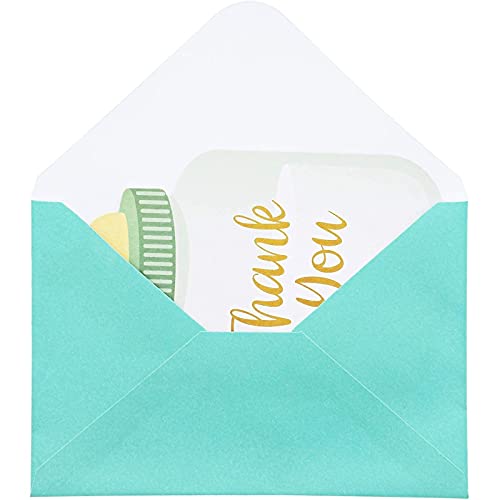 Pipilo Press Baby Shower Thank You Cards With Blue Envelopes, Bottle Design (4 X 6 In, 36 Pack) #TOP4