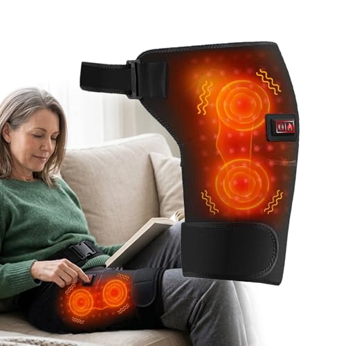 Halston Stride Therapeutic Hip for Menopausal Women Hip Relief 3 Heat Levels + Massage for Hip Back Waist Shoulder Knee Joint for Men Women (1 pcs)
