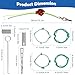 Niutudza Diesel Heater Glow Plug Repair Kit, 12V/24V 5KW 8KW Parking Diesel Heater Glow Ignition Plug Kit with Filter, Fit for Car Heater Repair Parts, Diesel Heater Accessories