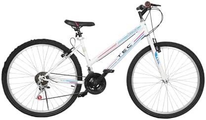 Bisiklet Vision Tec Eros 26" Jant 21 Vites Kadın Dağ Bisikleti Beyaz - Pembe & Vitesli Bisiklet - Görsel 1