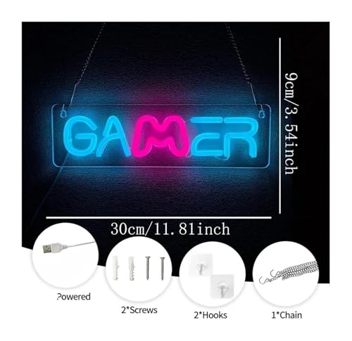 Lampe néon pour fête GAMER pour éliminer l'obscurité - 6