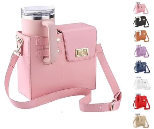 Crossbody Bag Purse for Stanley Cup Bag 2025 New Outdoor Portable Water Bottle Holder with Adjustable Shoulder Strap