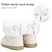 Imagen de KVbabby Botas de Nieve Niña Invierno Botines Cómodos Calzado Bebe Boots Zapatos de Nieve Forradas Calientes Antideslizante EU24 =etiqueta: 25 Blanco B