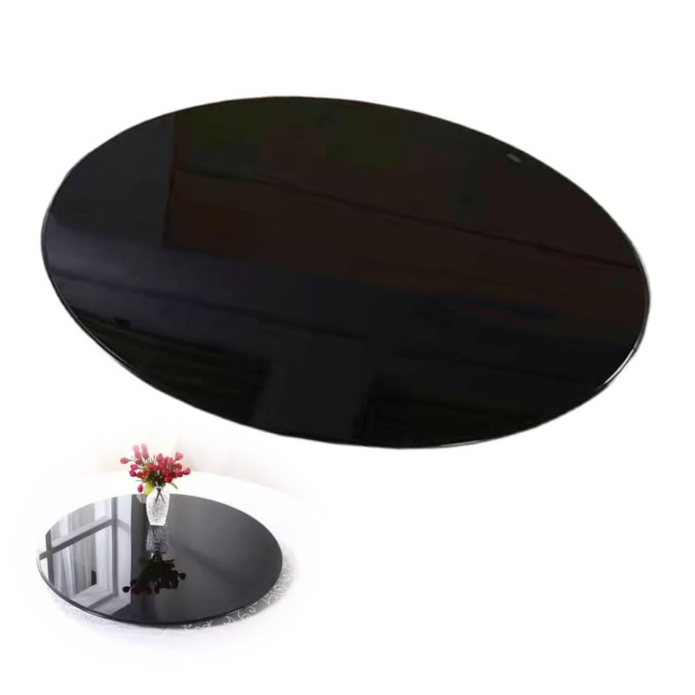 SXZenSpace 20" 40" Round Tempered Glass Table Top Transparent Replacement Tabletop 5/16" Thick Perfect for Dining or Coffee Tables 88cm (35in) Diameter