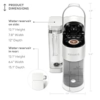Keurig K-Supreme Single Serve K-Cup Pod Coffee Maker, MultiStream Technology, 4 Brew Sizes, 66oz Dual-Position Removable Reservoir, White — image 6