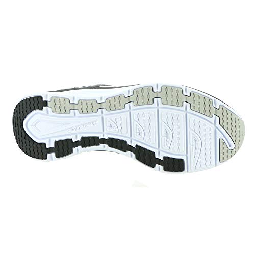 Image of Skechers Men D'Lux Walker Walking Shoes Black /White,10 UK