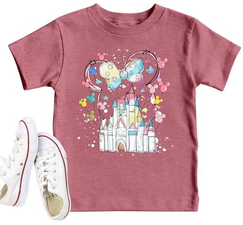 Image of Magical Shirts Women Girls Family Vacation Matching Shirt Magic Kingdom T-Shirt Mommy and Me Trip Short Sleeve Tops