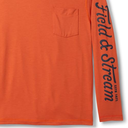 Image of Field & Stream Men's Roll Cast Long Sleeve Performance Tee Shirt with Drirelease