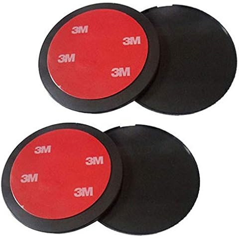 4 Pack Adhesive Suction Cup Mount Dashboard Pad Mounting Disk for Suction Cup Phone Mount Vehicle Camera Mount With 3M Adhesive Disck for Phone Tablet GPS Stand Holder Car Dashboard 70mm Cover