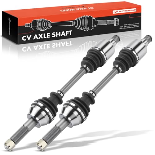 A-Premium Pair (2) Rear CV Axle Shaft Assembly Compatible with Polaris RZR 800 2008 2009 2010 2011 2012 2013 2014, Driver and Passenger Side