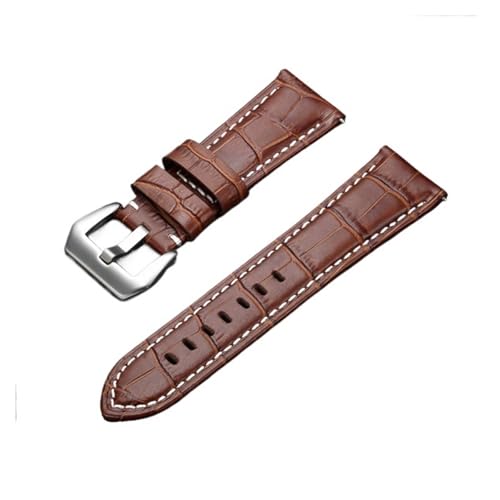 Bracelets de montre en cuir vache véritable 20mm 22mm 24mm 26mm bleu noir