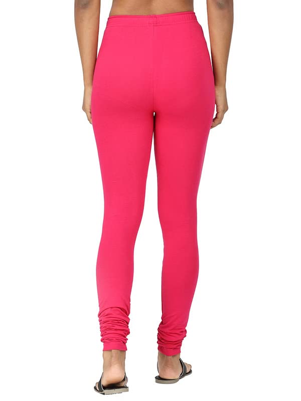 Image of Robinbosky Cotton Churidhar Leggings for Women - Stylish, Stretchable & Flattering Fit for All-Day Comfort