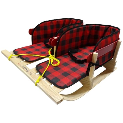 201623 ERA Streamridge Traditional Dual Sleigh, Belted Plaid Pad by ERA Group - Used condition - US$139.51