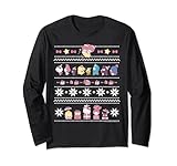 Hello Sanrio Ugly Christmas Sweater Long Sleeve Shirt Long Sleeve T-Shirt