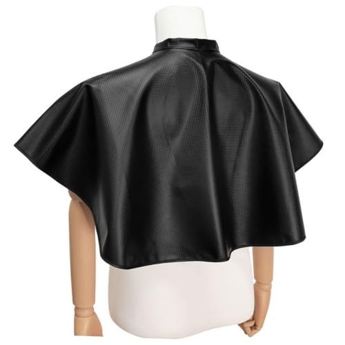 Hair Dye Cape 2pcs Impermeable Negro Capa de Peluquería para Coloración de Cabello miniatura 4