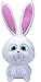 Produktbild Carletto Ty 41168 Pets 41168-Pets Snowball, Hase, 15 cm, White