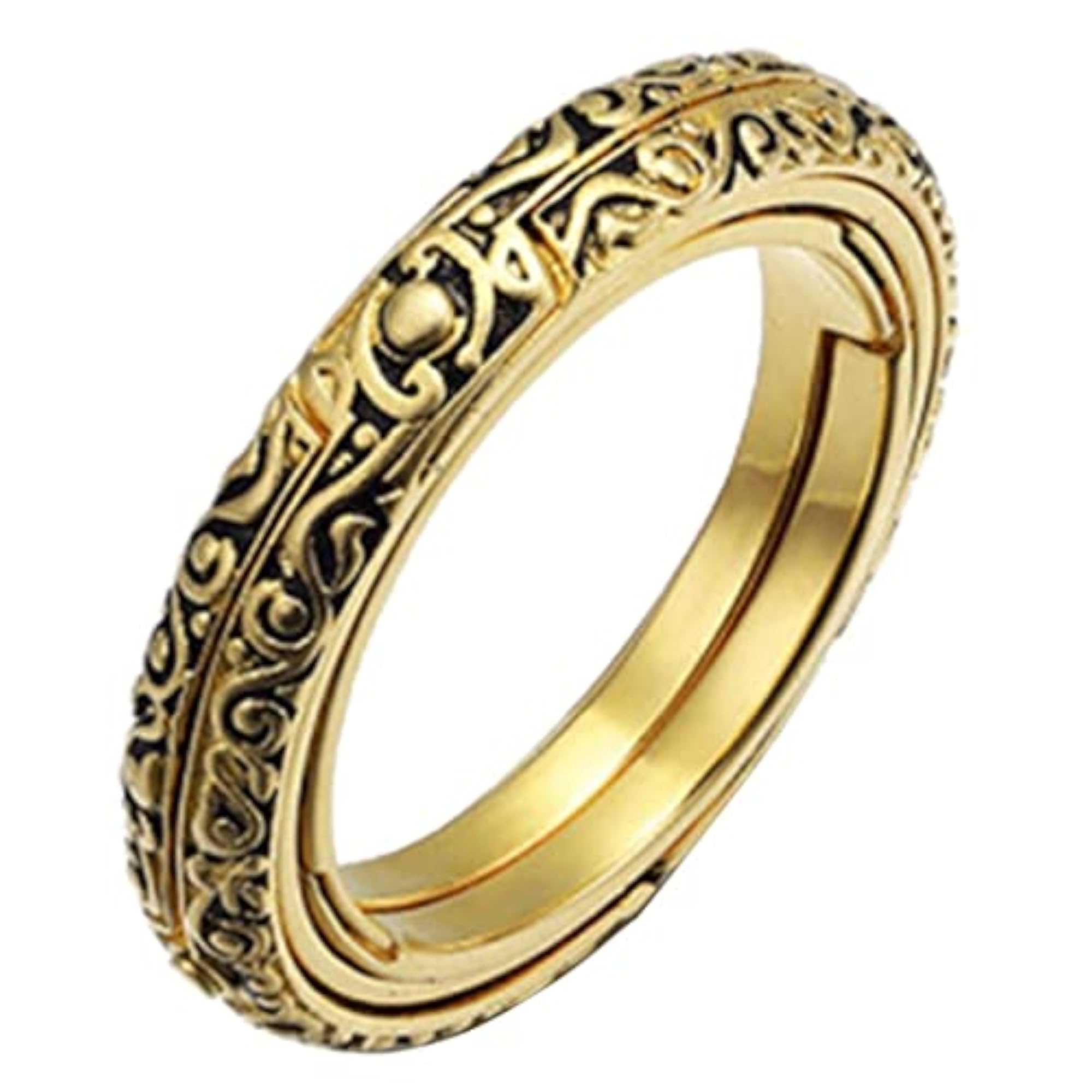 Astronomical Ball Foldable Cosmic Finger Ring, 52mm
