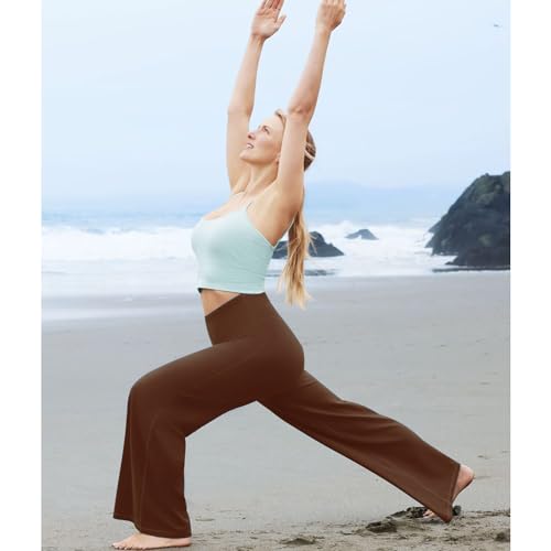 NEW YOUNG 3 Pack Women's Wide Leg Pants with Pockets High Waist Loose Sweatpants Casual Lounge Yoga Workout Palazzo - Image 6