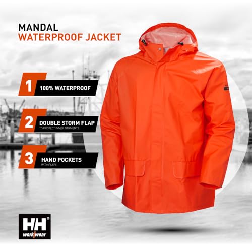 Helly Hansen Workwear Men's Mandal Waterproof Jacket