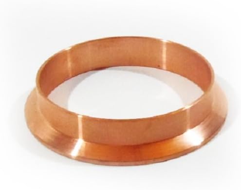 Moonshine Stills 4 Copper Tri Clamp Weld Ferrule, Dairy Tri Clover