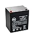 AJC Power Rite PRB124-F1 12V 5Ah Sealed Lead Acid Battery - This is an Brand Replacement