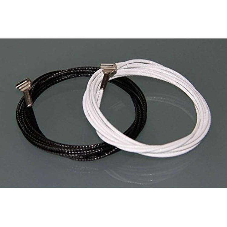 STAS Steel Cable with Cobra (4, Black 78 (200 cm))