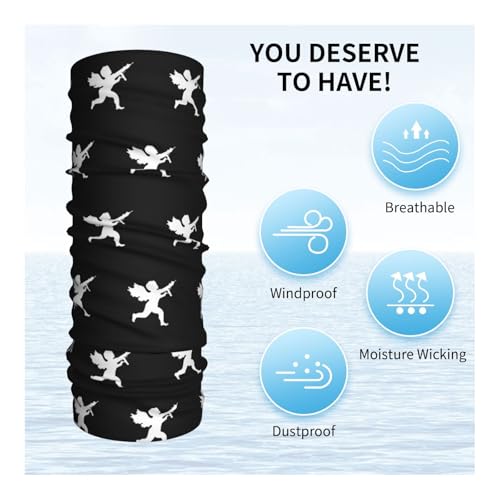 Vanilla Ice Cupid Logo Neck Gaiters Face Masks Scarves Sun Protection Balaclavas Headbands Unisex4