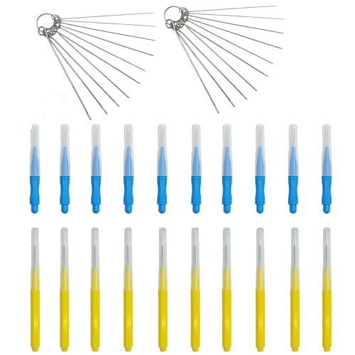 Image of Multifunctional Shower Head Cleaner Tools,Shower Nozzle Clog Removal Small Gaps Hole Anti-Clogging Shower Head Cleaning Brush for Bathroom Shower Head Gap Nozzle Slot