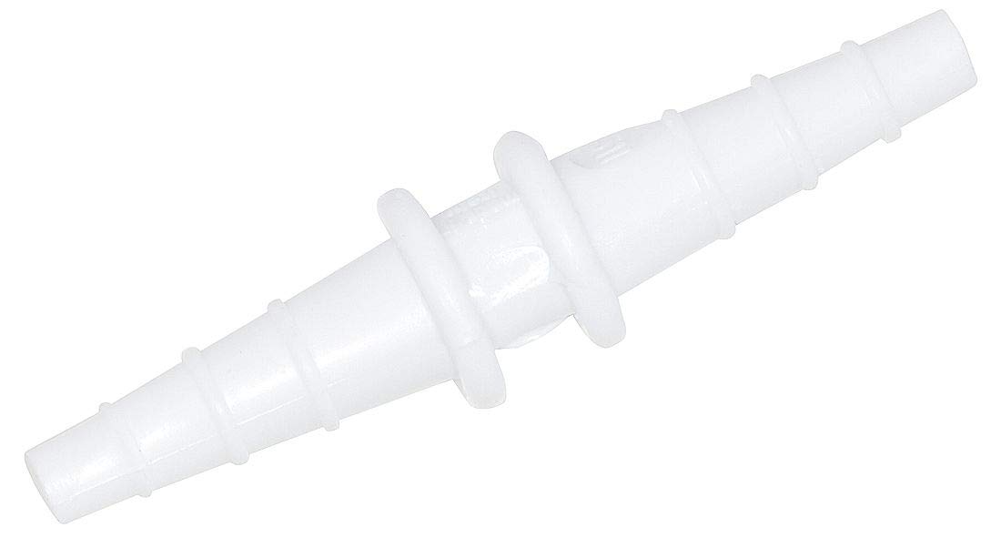 227245, 6-7-8 mm. Polypropylene Kartell Tubing Connector (2 Packs of 100 pcs)