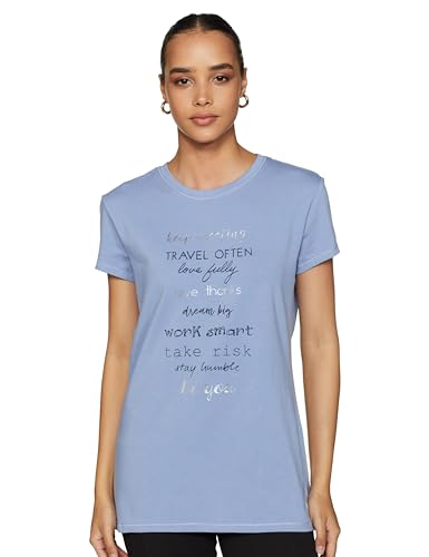 Image of Enamor Short Sleeve Crew Neck Regular Length Basic Crew T-Shirt - Slim Fit, Soft and Breathable Stretch Cotton - E147