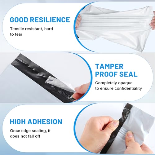 Poly Mailers 10x13 Inch 50 Pcs, Large Shipping Bags for Clothing - Image 4