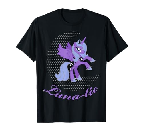 My Little Pony Luna-tic 01 t-shirt noir idéal pour style streetwear
