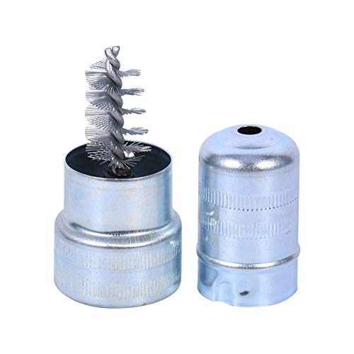 Limpiador de terminal de poste de batería de automóvil, cepillo para suciedad y corrosión, herramienta de limpieza de manos