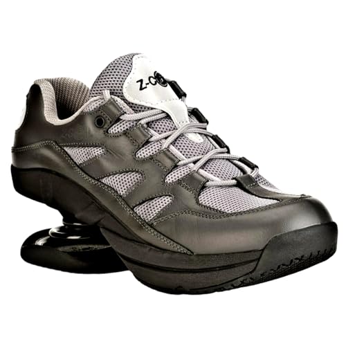 Best Running Shoes for Bow Legs: Top 10 Review 14 Z-Coil Men's Freedom Pain-Relief Footwear, Grey, Open Coil, 12