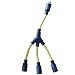 American Power 3 Way Twist To Lock Adaptor-W, EATL-004