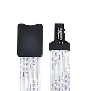 Xiwai Micro-SD TF Memory Card Kit Male to TF Female Extension Soft Flat FPC Cable Extender 25cm