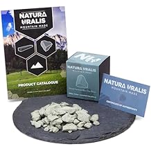 Natura Uralis Cambrian Blue Clay | 3.5oz of Natural Blue Clay, Blue-Grey to Pastel Blue - Amazing Crunch, Satisfying Earthy, Velvety and Firm Texture, ASMR Sensation