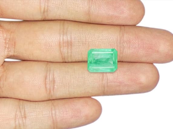 Image of USPTO Collection of Premium Quality Real Emerald Panna Yellow Sapphire Ruby Manik Blue Sapphire Neelam Pukhraj Stone Original Certified IGL Lab Tested Natural Green Hara Blue Yellow Pila Lal Red Nag