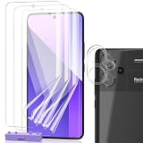 Gracias al recubrimiento hidrofóbico y oleofóbico de las películas para pantalla Redmi Note 13 Pro Plus 5G, haciendo que tengan excelente rendimiento a prueba de huellas dactilares y manchas de aceite, así como sean fáciles de limpiar con detergente de pantalla y paño. Siéntese libre de mantener limpia su pantalla en todo momento y lugar.