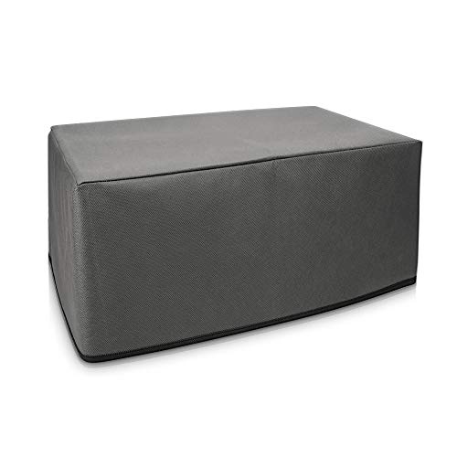 Preisvergleich Produktbild kwmobile Hülle kompatibel mit Brother MFC-1910W - Drucker Staubschutzhülle Schutzhaube Schutzhülle - Dunkelgrau