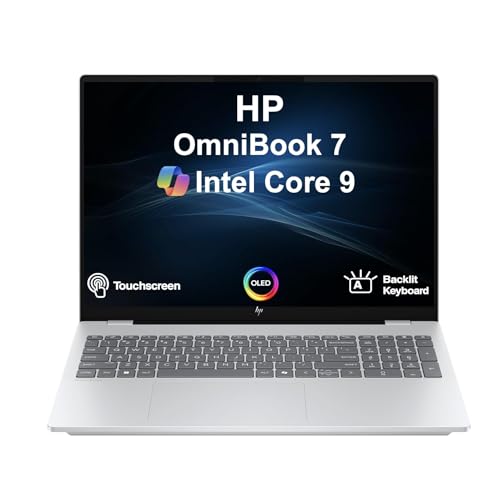 HP OmniBook 7 Creator Laptop 16" 120Hz Touch OLED 2K Display HDR 500 nits