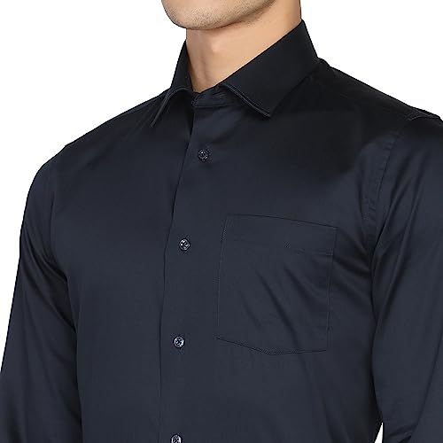 Image of blackberrys Men's Solid Slim Fit Shirt