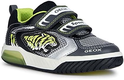 Geox J INEK BOY Hoge Sneakers Jongens Blauw - Nu 30% korting