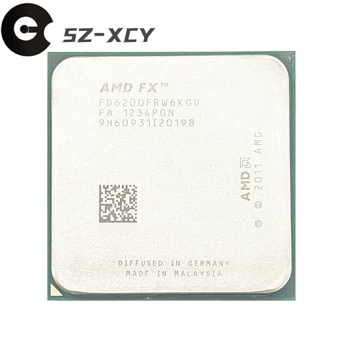 Processeur CPU FX-6200 à six coeurs pour votre PC de bureau informatique