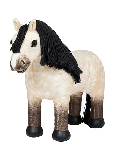 LeMieux Toy Pony Dream - Soft Dun Coat - Includes Navy Branded Carry Rug - Suitable for Ages 3+